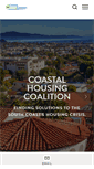 Mobile Screenshot of coastalhousingcoalition.org